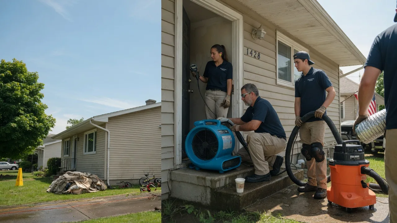 Water Damage Restoration in La Place, IL near me